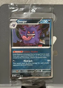 Pokemon TCG Perfect Order - EB Games Exclusive Gengar Promo 050/088 Sealed Card - Image 1