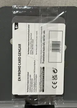 Pokemon TCG Perfect Order - EB Games Exclusive Gengar Promo 050/088 Sealed Card - Image 2
