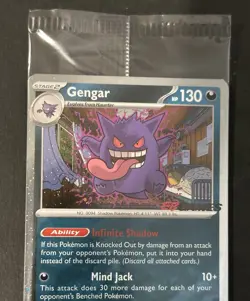 Pokemon TCG Perfect Order - EB Games Exclusive Gengar Promo 050/088 Sealed Card - Image 4
