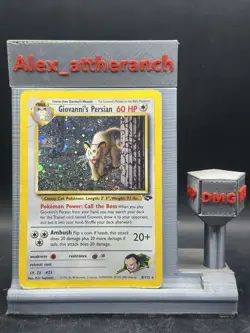 Pokemon Card - Giovanni's Persian 8/132 Gym Challenge Unlimited Holo Rare - Image 1
