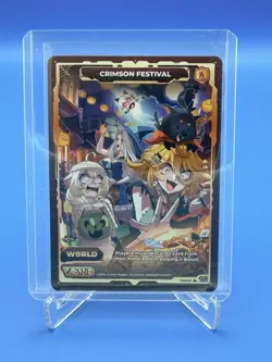 Gamer Supps Crimson Festival: VCard Promo Card - Power 9 Halloween Promo Card - Image 1