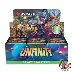 NEW Wizards of The Coast Magic: The Gathering Unfinity Draft Booster Box | 36 Pa 195166152493 - Image 1