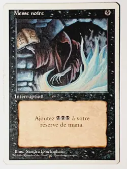 Messe noire Dark ritual MTG Magic VF played - Image 1