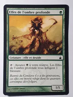 Elfes de l'ombre profonde Elves of Deep Shadow ravnica Played MTG Magic VF - Image 1
