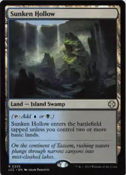 Sunken Hollow R Commander: The Lost Caverns of Ixalan 355 NM MTG - Image 1