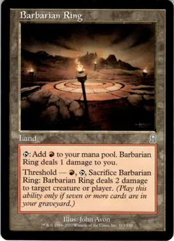 2001 Odyssey Barbarian Ring #313 Light Play - Image 1