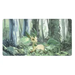 Leafeon - Board Game Pokemon Playmat Games Mousepad Play Mat of TCG 2464 - Image 2