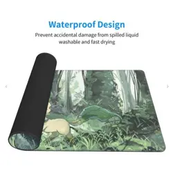 Leafeon - Board Game Pokemon Playmat Games Mousepad Play Mat of TCG 2464 - Image 3