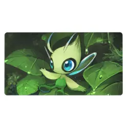 Celebi - Board Game Pokemon Playmat Games Mousepad Play Mat of TCG 3623 - Image 2