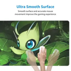 Celebi - Board Game Pokemon Playmat Games Mousepad Play Mat of TCG 3623 - Image 3