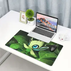Celebi - Board Game Pokemon Playmat Games Mousepad Play Mat of TCG 3623 - Image 4
