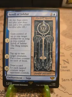 MTG Scroll of Isildur the Lord of the Rings Regular Rare NM - Image 1