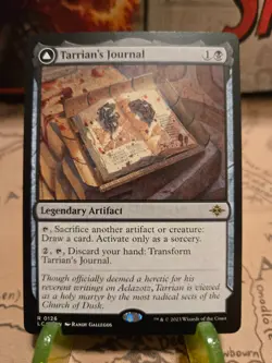MTG Tarrian's Journal The Lost Caverns of Ixalan Regular Rare NM - Image 1