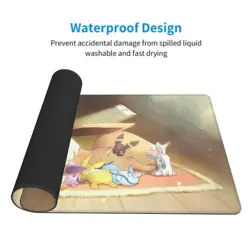 Eevee - Board Card Game Pokemon Playmat Game Mousepad Play Mat of TCG 2132 - Image 3