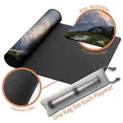 RIN AND SERI, INSEPARABLE -Magic The Gathering Playmat MTG CCG TCG Playmat - Image 5