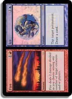 Fire and Ice (FNM) FOIL Promo PLD Instant Special MAGIC GATHERING CARD ABUGames - Image 1