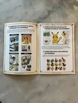 Pokemon Pikachu at the Natural History Museum Sealed Jumbo Promo & Booklet - Image 3