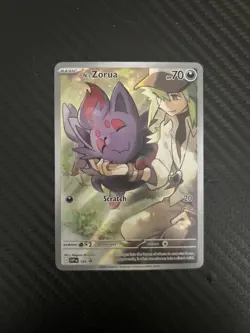 Pokemon TCG Journey Together N's Zorua #189 Holo Promo Card - Image 1