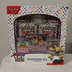 Pokemon Scarlet & Violet 151 Alakazam ex Collection Box Promo Booster English - Image 1
