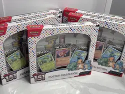 (5x) POKEMON TCG SCARLET & VIOLET 151 POSTER COLLECTION - New, Sealed!!! - Image 2