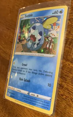 Pokemon TCG Sobble SWSH073 Holo Promo Sword & Shield Promo - Image 3