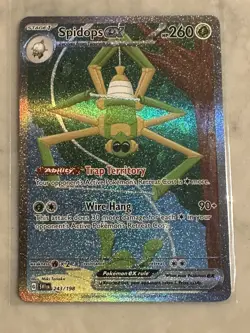 Pokemon TCG Spidops ex 243/198 Special Illustration Rare Scarlet & Violet MINT - Image 1