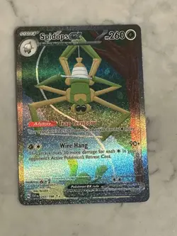 Pokemon TCG Spidops ex 243/198 Special Illustration Rare Scarlet & Violet MINT - Image 3
