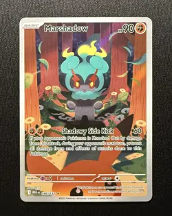 Pokemon Marshadow 146/132 ME01: Mega Evolution Illustration Rare - Pack Fresh - Image 3
