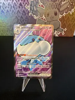 Pokemon TCG White Flare Jellicent Ex 160/086 Full Art Ultra Rare - Image 1