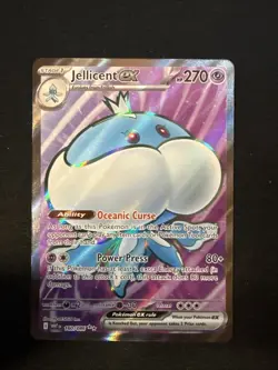 Pokemon TCG White Flare Jellicent Ex 160/086 Full Art Ultra Rare - Image 3