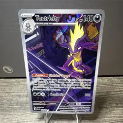 Pokemon Toxtricity Illustration Rare Me02: Phantasmal Flames Holo 103/094 140 HP - Image 1