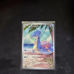 Pokemon Misty’s Lapras 194/182 Destined Rivals Full Art Illustration Rare NM - Image 1