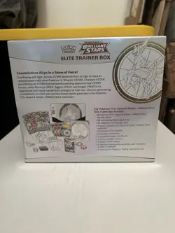 Pokemon TCG Sword & Shield: Brilliant Stars Elite Trainer Box ETB Factory Sealed 820650850127 - Image 3