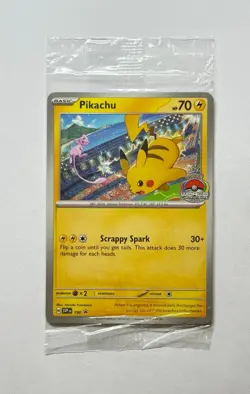 Pokemon TCG Pikachu SVP 190 Promo 2024 World Championships SEALED - Image 1