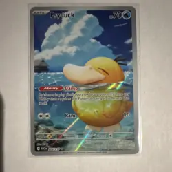 Pokemon Psyduck ASCEND Rare Full Art Holo Ability Basic 226/217 Water - Image 1
