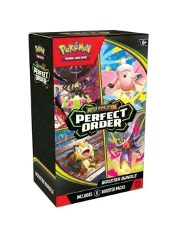 Pokemon TCG: Mega Evolution-Perfect Order Booster Bundle (6 Packs) - Image 1
