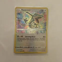 Rayquaza 138/185 Swsh04: Vivid Voltage Amazing Rare Holo 120 HP Pokemon TCG - Image 1