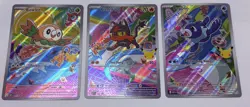 Pokemon 2026 First Partner Illustration Collection Series 1 Promo Set 43, 44, 45 - Image 1
