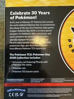 Pokemon TCG: 2026 Pokemon Day Collection Factory Sealed - Image 3