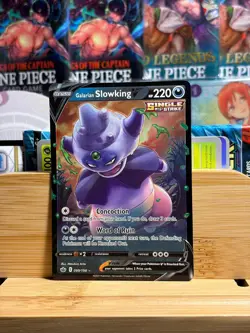 GALARIAN SLOWKING V 099/198 Chilling Reign Holo Rare V Pokemon TCG Near Mint - Image 1