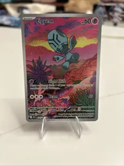 Pokemon TCG Elgyem Card Illustration Rare Black Bolt 120/086 English Edition - Image 1