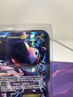 Pokemon Genesect EX TCG Full Art Ultra Rare Holo Card Plasma Blast 97/101 - Image 3