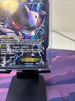 Pokemon Genesect EX TCG Full Art Ultra Rare Holo Card Plasma Blast 97/101 - Image 4