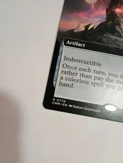 Darksteel Monolith (Extended Art) Commander Masters Regular - Image 3