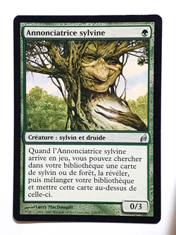 Annonciatrice sylvine Treefolk Harbinger MTG Magic VF - Image 1