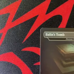 MTG Balin's Tomb Ancient Tomb Lord of the Rings 0357 Foil - Image 3