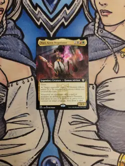 1x Vazi, Keen Negotiator Extended Art - NM/M NCC MTG Magic - Image 1