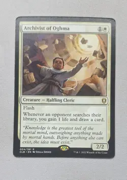 Archivist of Oghma Commander Legends: Battle for Baldur's Gate Regular - Image 1