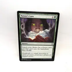 Nature's Lore Commander Legends Battle for Baldur's Gate MTG Magic The Gathering - Image 1