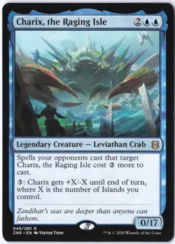 Charix, the Raging Isle R Zendikar Rising 49 LP - Image 1